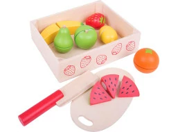 Bigjigs Toys Krájecí ovoce v krabičce