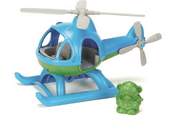 Green Toys Vrtulník modrý