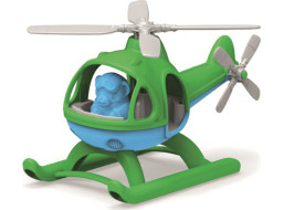 Green Toys Vrtulník zelený