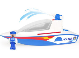 Lena Loď policie s pumpou