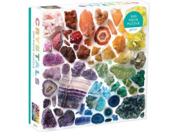 Galison Puzzle Duhové krystaly 500 dílků