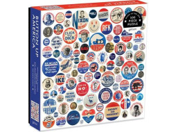 Galison Puzzle Placky Ameriky 500 dílků