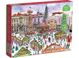 Galison Puzzle Vánoční trh 1000 dílků