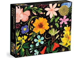 Galison Puzzle Mezigalaktická Flora 1000 dílků