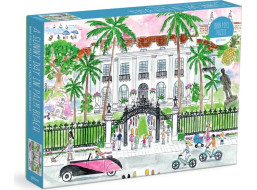 Galison Puzzle Slunečný den v Palm Beach 1000 dílků