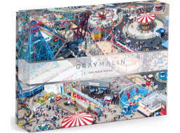 Galison Puzzle Grey Malin Coney Island 1000 dílků