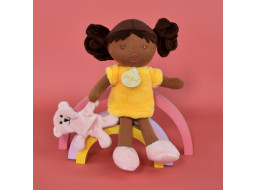 Doudou Jolijou Panenka Miss Vanilla 21 cm