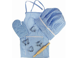 Bigjigs Toys Modrý set šéfkuchaře