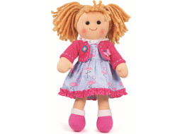 Bigjigs Toys Látková panenka Maggie 34cm