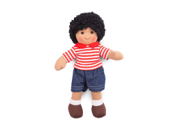 Bigjigs Toys Látková panenka Otis 28 cm