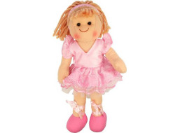 Bigjigs Toys Látková panenka Lily 28 cm