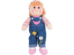 Bigjigs Toys Látková panenka Penny 38 cm