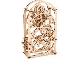 Ugears 3D dřevěné mechanické puzzle Hodinový strojek