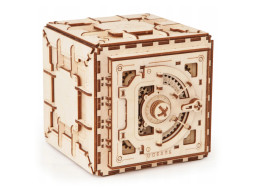 Ugears 3D dřevěné mechanické puzzle Trezor