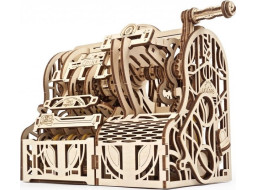 Ugears 3D dřevěné mechanické puzzle Pokladna