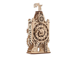 Ugears 3D dřevěné mechanické puzzle Hodinová věž