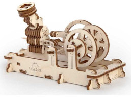 Ugears 3D dřevěné mechanické puzzle Motor