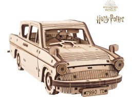 Ugears 3D dřevěné mechanické puzzle Harry Potter Létající Ford Anglia