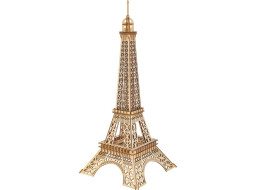 Woodcraft Dřevěné 3D puzzle Eiffelova věž střední