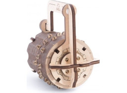 Ugears 3D dřevěné mechanické puzzle Zámek