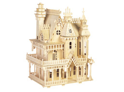 Woodcraft Dřevěné 3D puzzle vila