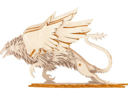 Woodcraft Dřevěné 3D puzzle Griffin