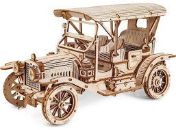 RoboTime Dřevěné 3D puzzle Historické auto - Vintage car