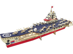 Woodcraft Dřevěné 3D puzzle Letadlová loď