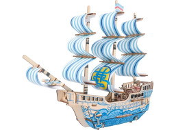 Woodcraft Dřevěné 3D puzzle Loď ze snu