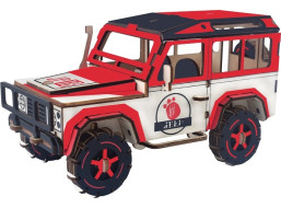 Woodcraft Dřevěné 3D puzzle SUV