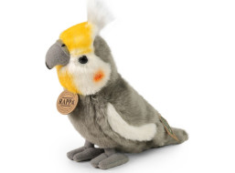 Rappa Plyšový papoušek korela chocholatá 20 cm ECO-FRIENDLY