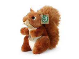 Rappa Plyšová veverka sedící 18 cm ECO-FRIENDLY