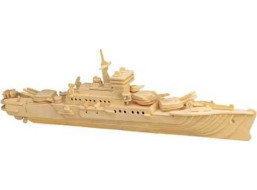 Woodcraft Dřevěné 3D puzzle loď křižník