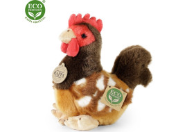 Rappa Plyšová slepice 18 cm ECO-FRIENDLY