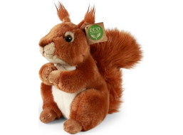 Rappa Plyšová veverka sedící 23 cm ECO-FRIENDLY