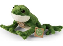 Rappa Plyšová žába 15 cm ECO-FRIENDLY