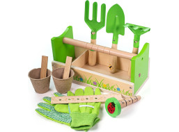 Bigjigs Toys Zahradnický set v přepravce