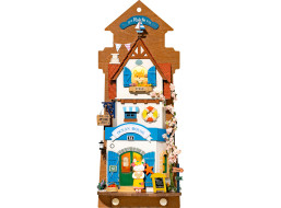 RoboTime miniatura domečku k zavěšení Ostrovní vila