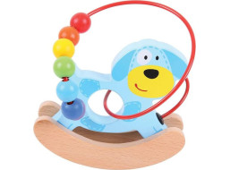 Bigjigs Baby Motorický labyrint houpačka pejsek - neoriginální obal