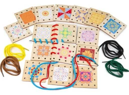 Bigjigs Toys Provlékací obrázky