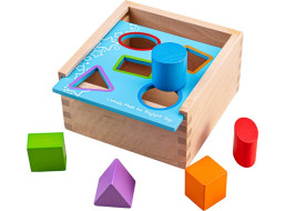 Bigjigs Toys Vkládací krabička s tvary