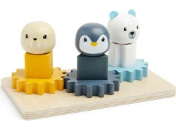 Bigjigs Toys Motorická deska Artic