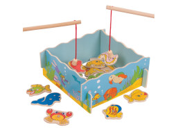 Bigjigs Toys Magnetické chytání rybiček moře