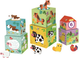 2Kids Toys Kostky se zvířátky farma