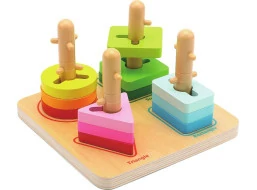 2Kids Toys Nasazování geometrické tvary