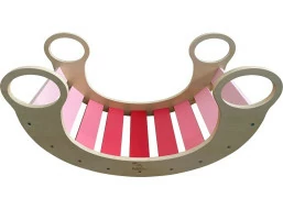 2Kids Toys Montessori růžová houpačka