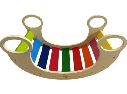 2Kids Toys Montessori duhová houpačka