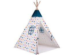 Bigjigs Toys Týpí pestrobarevné