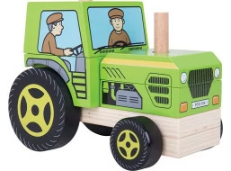Bigjigs Baby Nasazování traktor