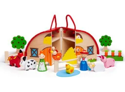 Bigjigs Toys Farma v kufříku